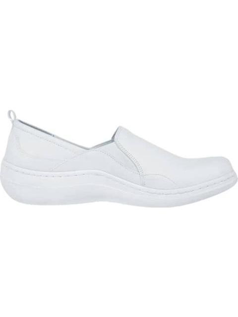 ZAPATO DE SERVICIO DE PIEL BLANCO FLEXI