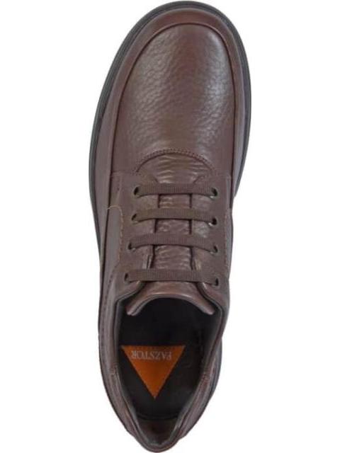 ZAPATO DERBY DE PIEL CAFE CALZADO PAZSTOR