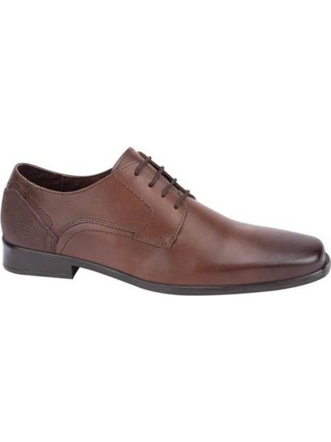 ZAPATO DERBY DE PIEL CAFE CHOPPARD