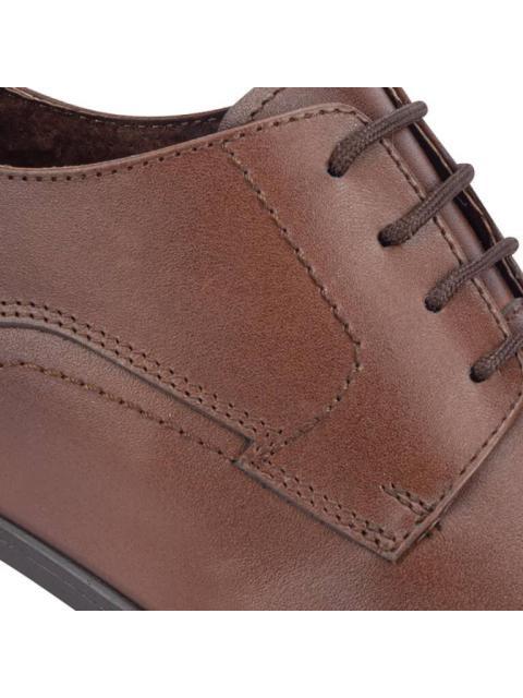 ZAPATO DERBY DE PIEL CAFE CHOPPARD