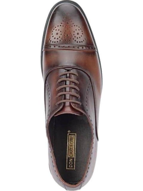 ZAPATO DERBY DE PIEL CAFE DON CARLEONE