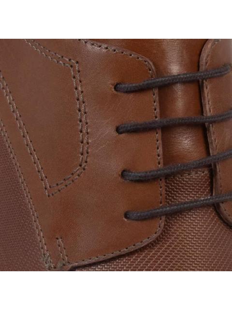 ZAPATO DERBY DE PIEL CAFE FLEXI