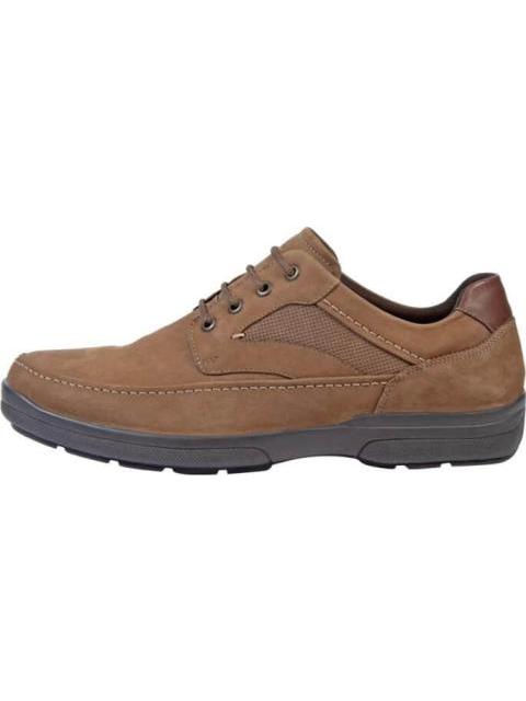 ZAPATO DERBY DE PIEL TAUPE CALZADO PAZSTOR