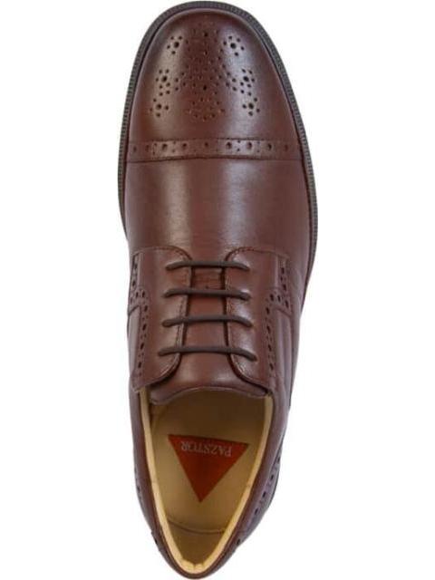 ZAPATO DERBY PIEL BORREGO CAFE CALZADO PAZSTOR