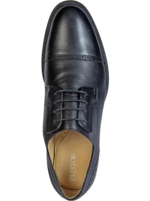 ZAPATO DERBY PIEL BORREGO NEGRO CALZADO PAZSTOR