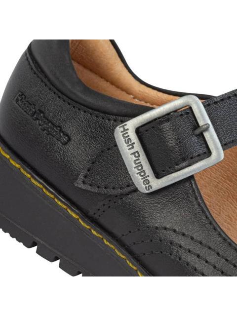 ZAPATO ESCOLAR DE PIEL NEGRO HUSH PUPPIES1