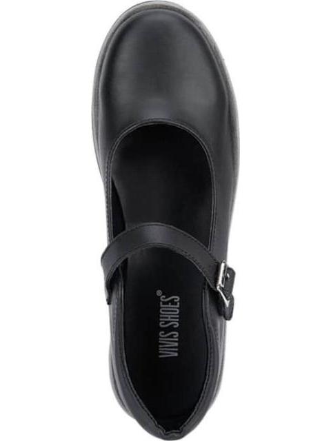 ZAPATO ESCOLAR DE PIEL NEGRO VIVIS SHOES