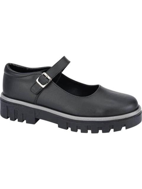 ZAPATO ESCOLAR DE PIEL NEGRO VIVIS SHOES KIDS