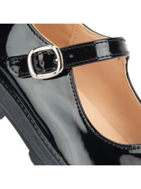 ZAPATO ESCOLAR DE PIEL NEGRO VIVIS SHOES KIDS