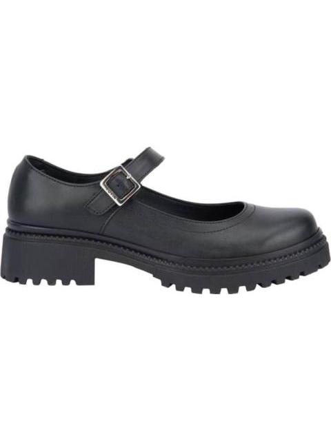 ZAPATO ESCOLAR DE PIEL NEGRO YU YIN