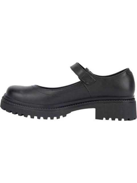 ZAPATO ESCOLAR DE PIEL NEGRO YU YIN