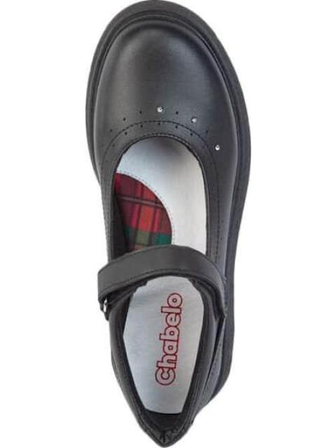 ZAPATO ESCOLAR DE PIEL NEGRO ZAPATOS CHABELO