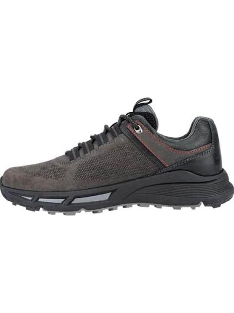 ZAPATO HIKER DE PIEL GRIS HUMO FLEXI