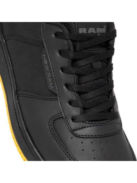 ZAPATO INDUSTRIAL CASCO DE SEGURIDAD NEGRO RAM PRO