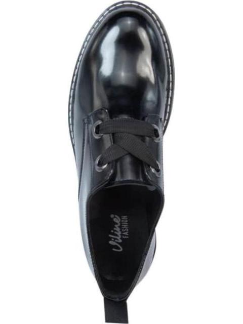 ZAPATO SUELA TRASLUCIDA NEGRO VI LINE FASHION