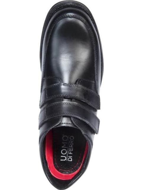 ZAPATO VESTIR ESCOLAR NEGRO UOMO DI FERRO