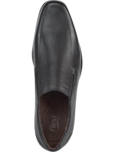ZAPATO VESTIR MOCASIN NEGRO FLEXI