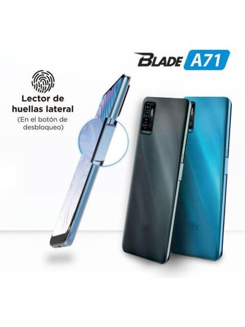 ZTE BLADE A71 64GB + 3GB RAM 4G LTE LIBERADO GRIS