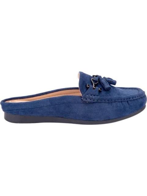 ZUECO CON HERRAJE AZUL MARINO SHOSH
