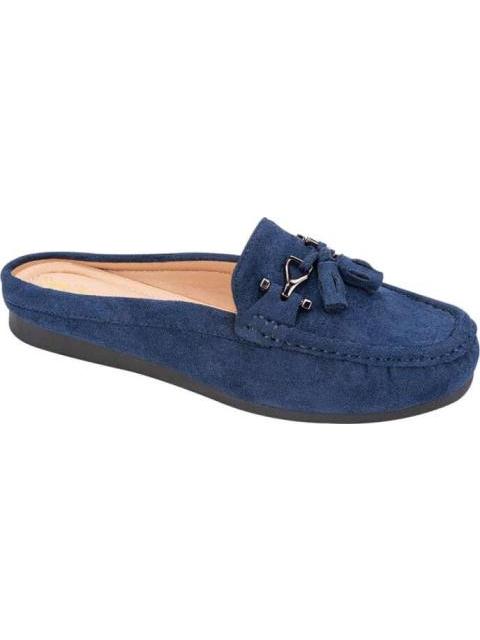 ZUECO CON HERRAJE AZUL MARINO SHOSH
