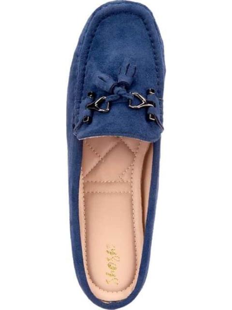 ZUECO CON HERRAJE AZUL MARINO SHOSH