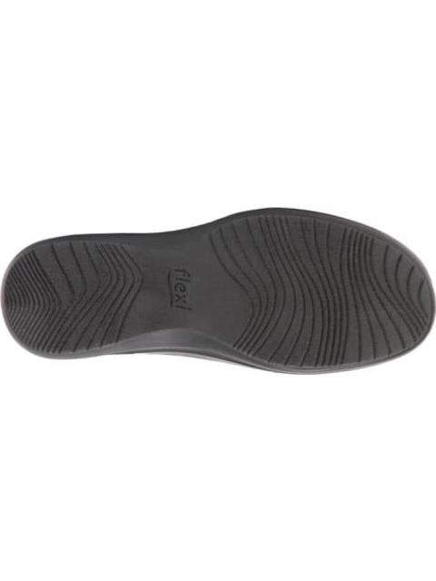 ZUECO DE PIEL NEGRO FLEXI