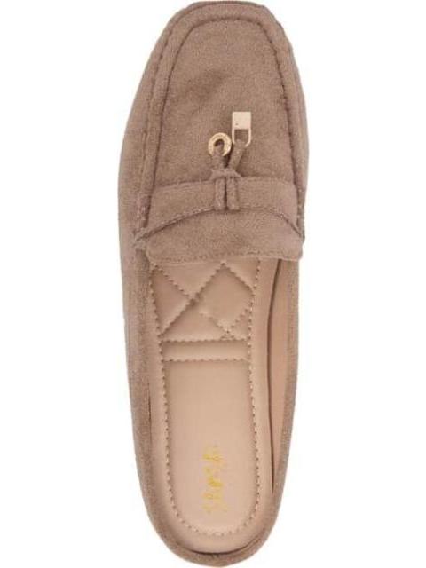 ZUECO TIRAS TAUPE SHOSH