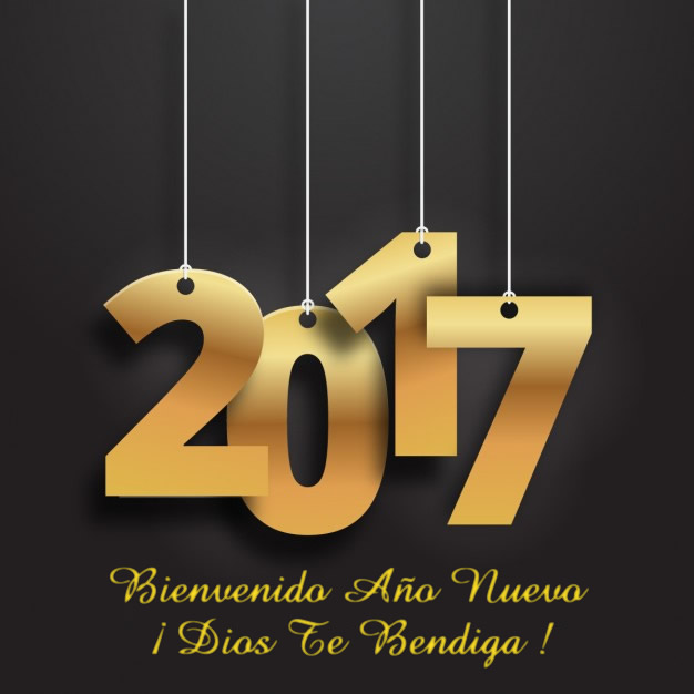 bienvenido año nuevo 2017
