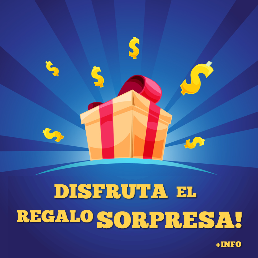 disfruta regalo sorpresa