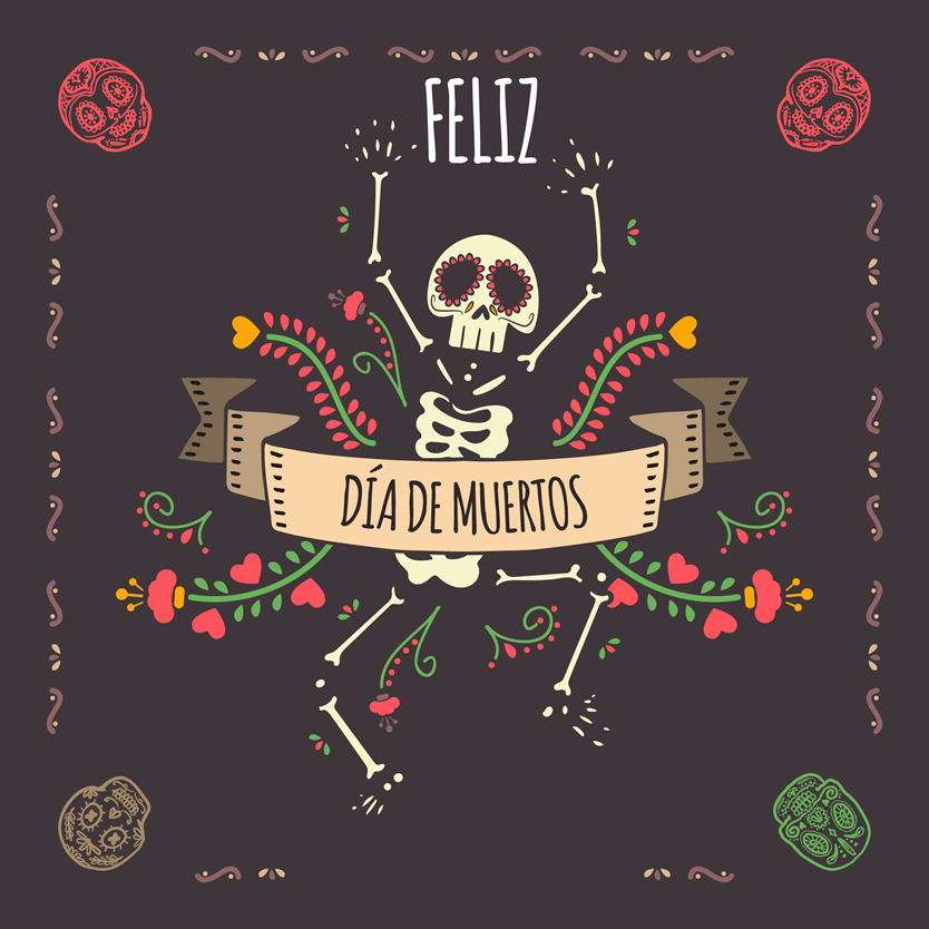 feliz dia de muertos