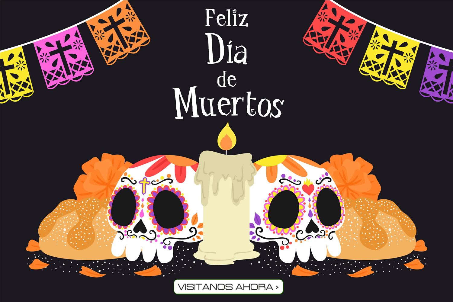 feliz dia de muertos