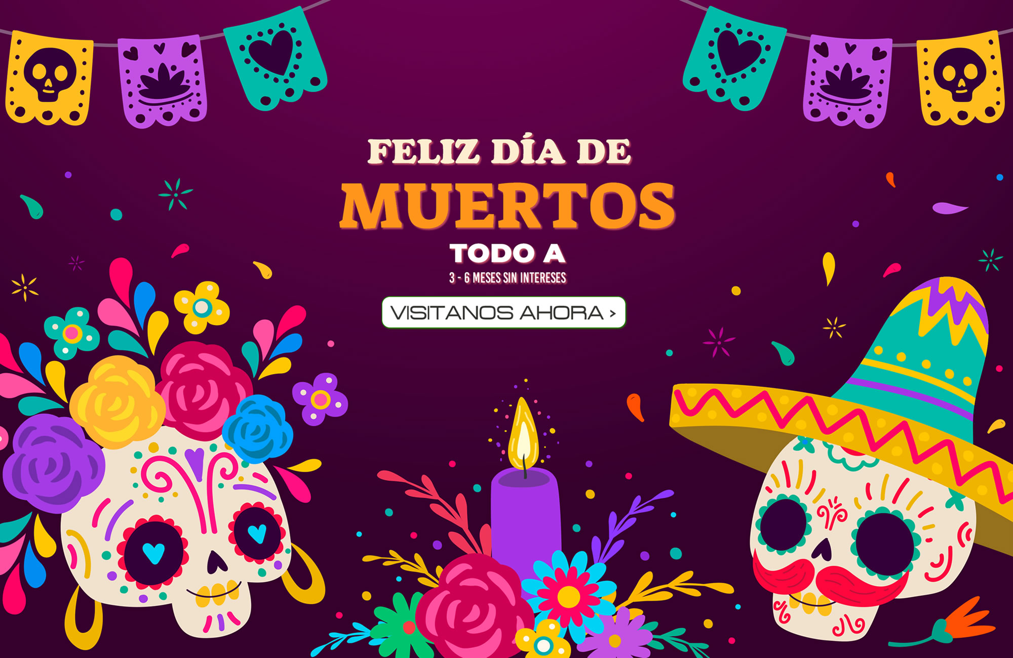 feliz dia de muertos